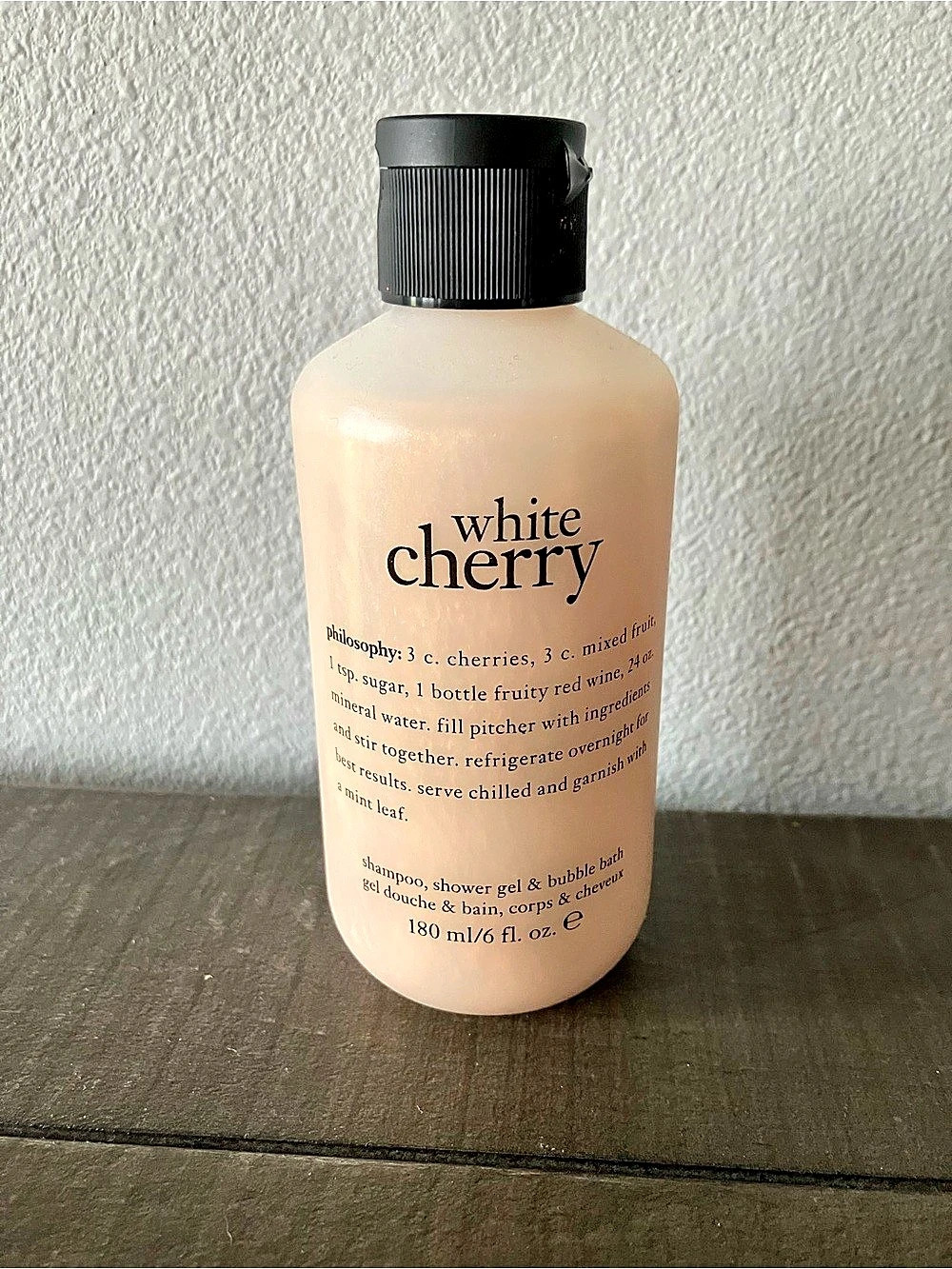 Philosophy white cherry Body Wash NWT (6 fl. oz.)
